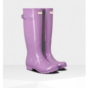 Hunter Boots Lilac